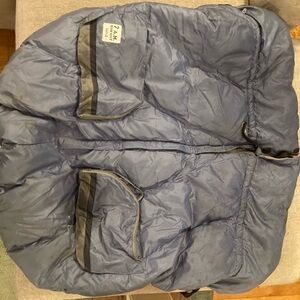 7AM Enfant double infant stroller bunting